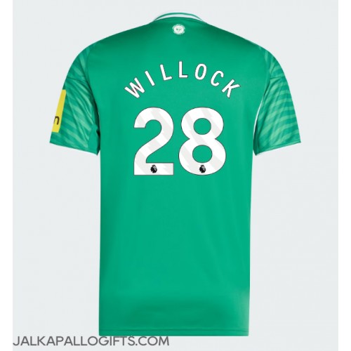 Newcastle United Joe Willock #28 Vieraspaita 2025-26 Lyhythihainen